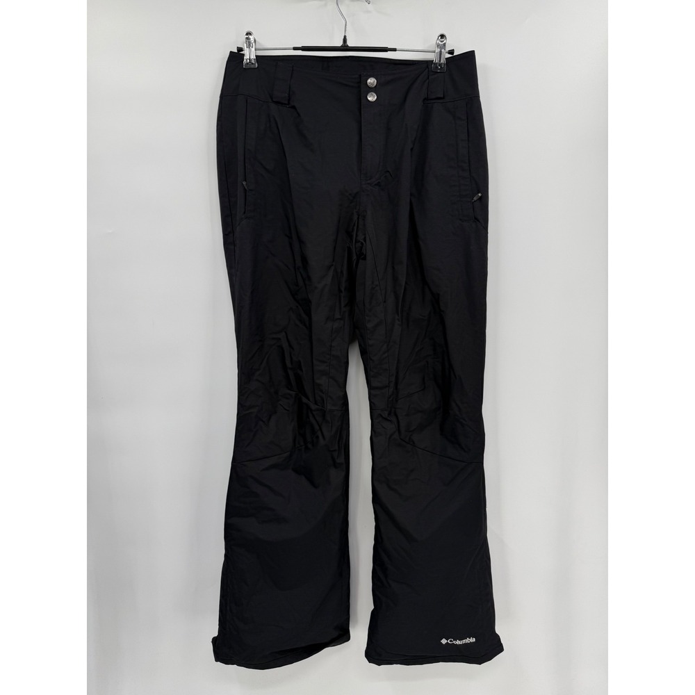 Columbia Medium Snow Pants Womens Black Insulated Ski Snowboard Outdoor Pant